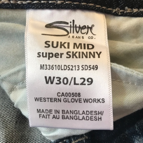 Silver Jeans Suki Super Skinny - 30 - Picture 5 of 6